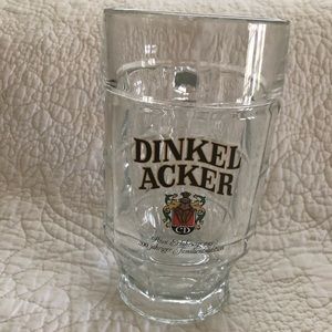 Dinkel Acker Beer Stein Glass Mug